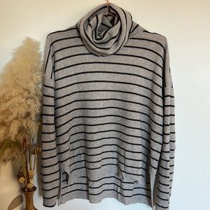 Madewell Striped Turtleneck Sweater